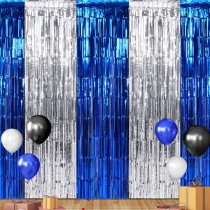 Foil Metallic Curtain Backdrop for Background Decorations