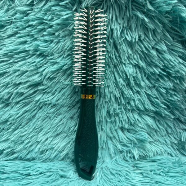 High quality Round Paddle Hair Brush ionic Features with Nylon Bristles Massage - Image 2