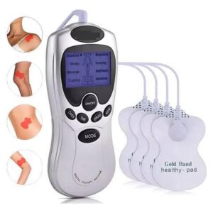 Portable EMS Muscle Stimulator Tens Unit for Body Pain Relief Electronic Pulse Massager Strengthens Muscle Digital Massage Products