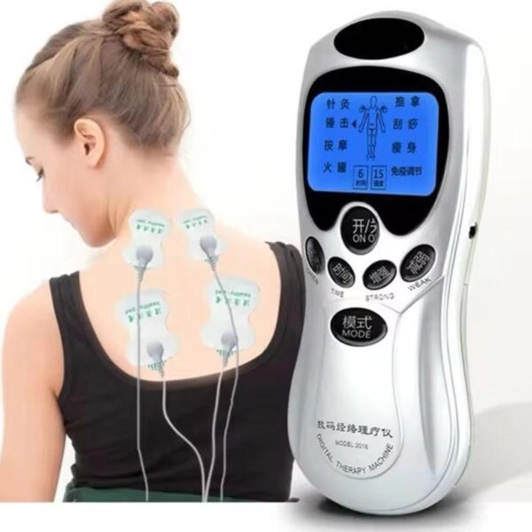 Portable EMS Muscle Stimulator Tens Unit for Body Pain Relief Electronic Pulse Massager Strengthens Muscle Digital Massage Products - Image 4