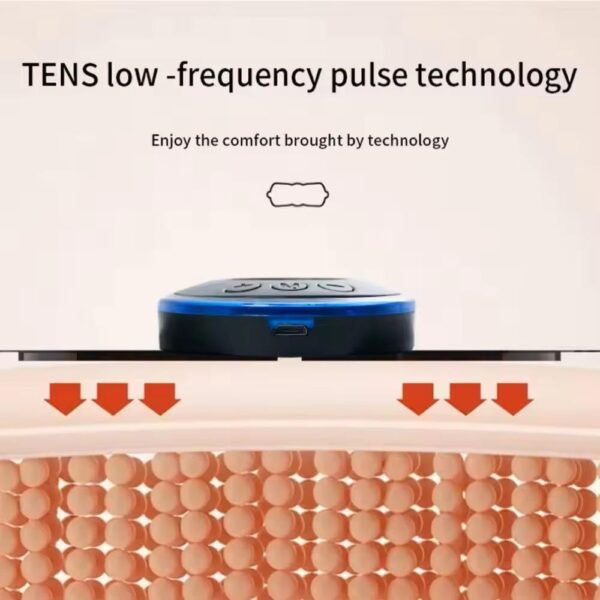 Portable Mini Massager Electric Physical Therapy Tens Unit EMS Cervical Massage Soothing Pain Body Massager Patch - Image 10