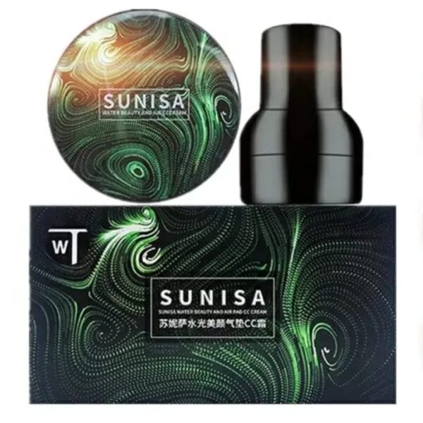 SUNISA Waterproof Make up Air Cushion Moisturizing Foundation Makeup BB Cream - Image 5