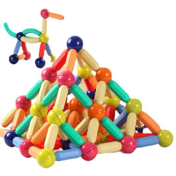 Cheap Magnetic Building Blocks Sticks and Balls - Image 3