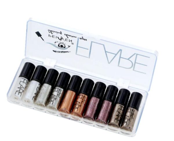 FLARE Glitter Eyeliner & Eyeshadow 10 psc - Image 4