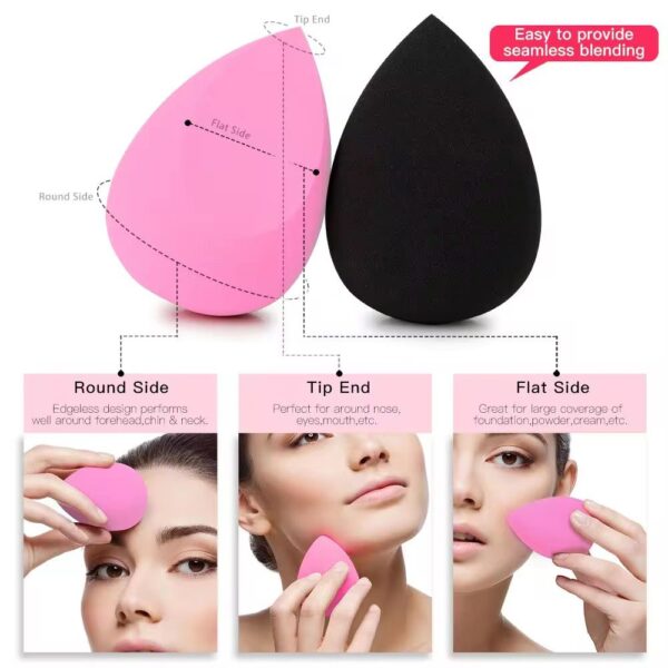 Multi Colour Multi Design Makeup Blender Puff Sponge for Lucrative Face Makeup
