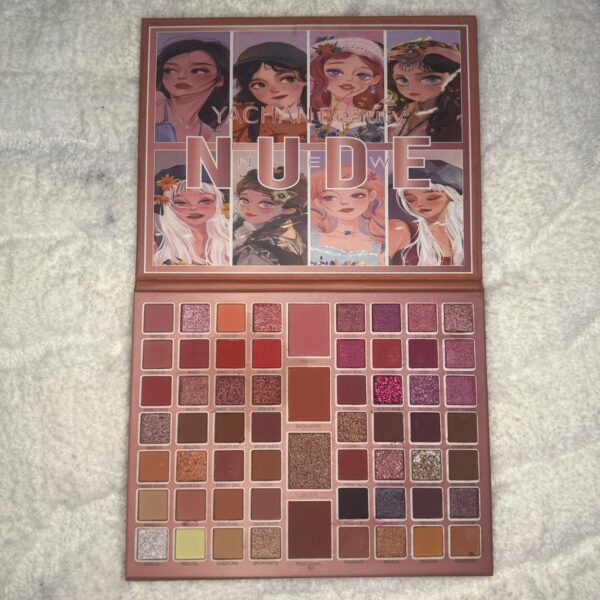 60 Colours Yachan Beauty YC194 Eyeshadow Palette - Image 2