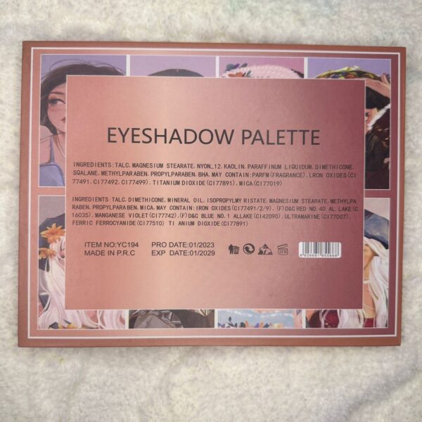 60 Colours Yachan Beauty YC194 Eyeshadow Palette - Image 4