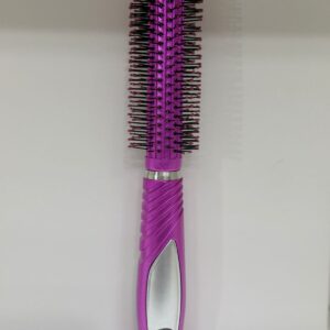 High quality Round Paddle Hair Brush ionic Features with Nylon Bristles Massage