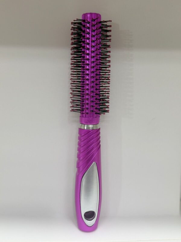 High quality Round Paddle Hair Brush ionic Features with Nylon Bristles Massage