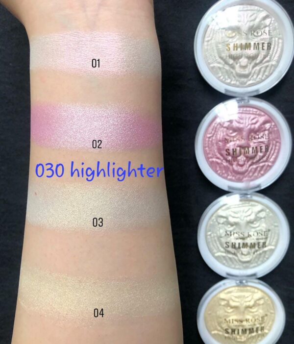 Authentic Miss Rose Shimmer Highlighter 7003-030 - Image 2