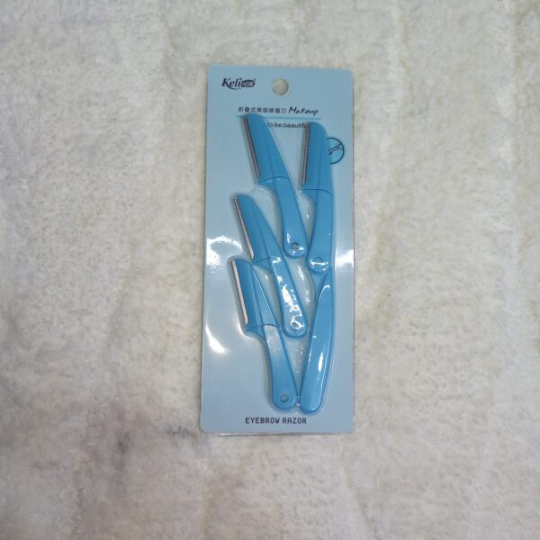 Keli Folding Blade Facial Tools Eyebrow Razor - Image 3