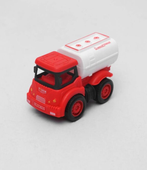 Plastic Mini Pull Back Fire Engine Car Cheap China Toys - Image 4
