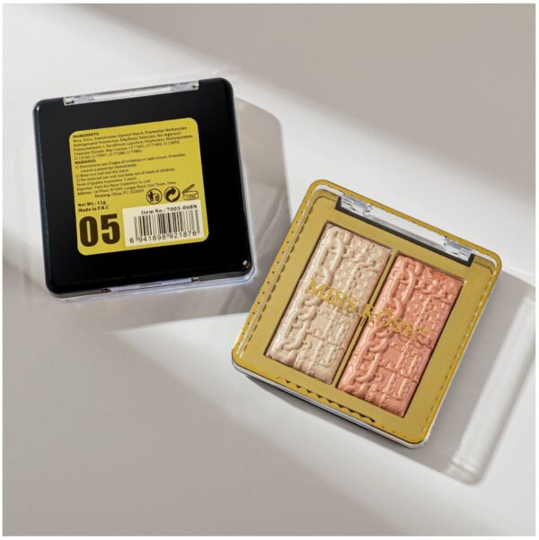 2 Colour Miss Rose 7003-068N Baking Highlighter - Image 6