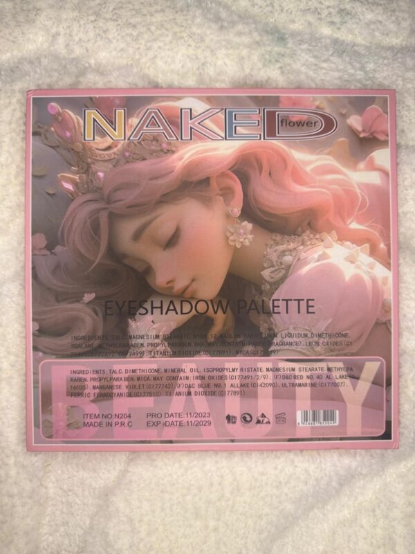 56 Color Naked Flower Beauty Eyeshadow Palette - Image 4