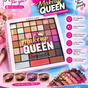 ANYLADY Makeup Queen – Multicolored Eyeshadow Palette
